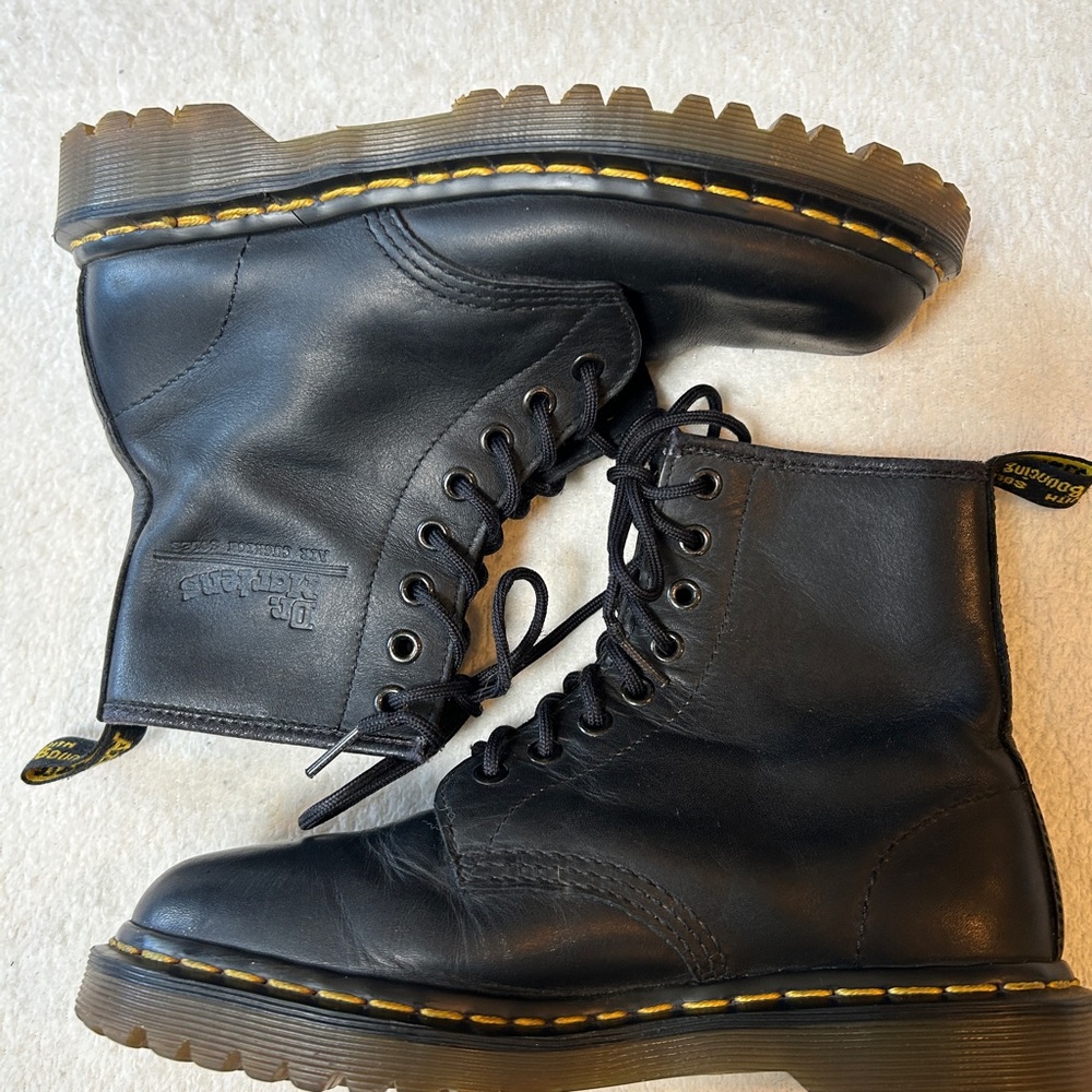 Dr. Martens Black Lace-Up Men's Boots